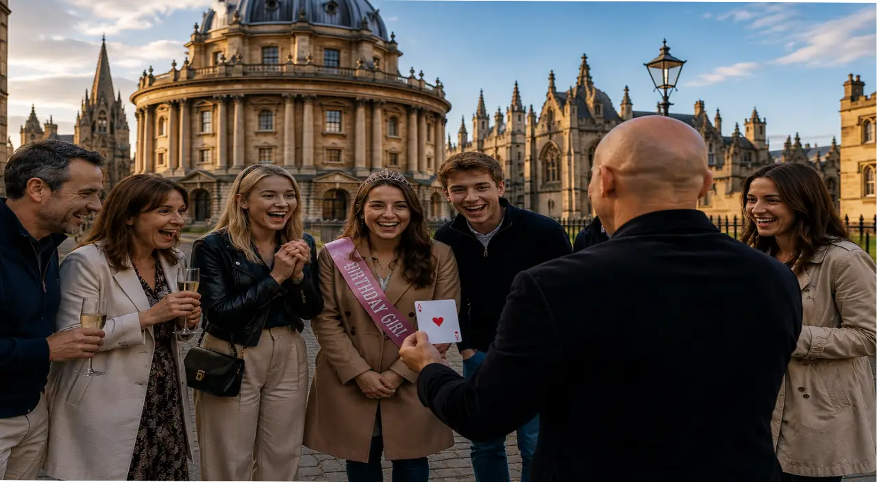 Birthday celebration Oxford Walking tour