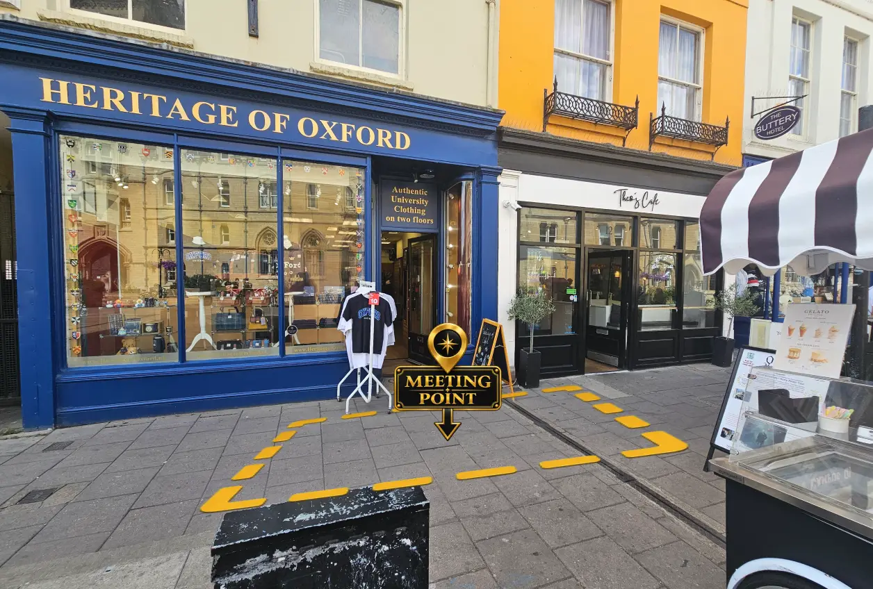 oxford magic tours meeting point oxford theos cafe